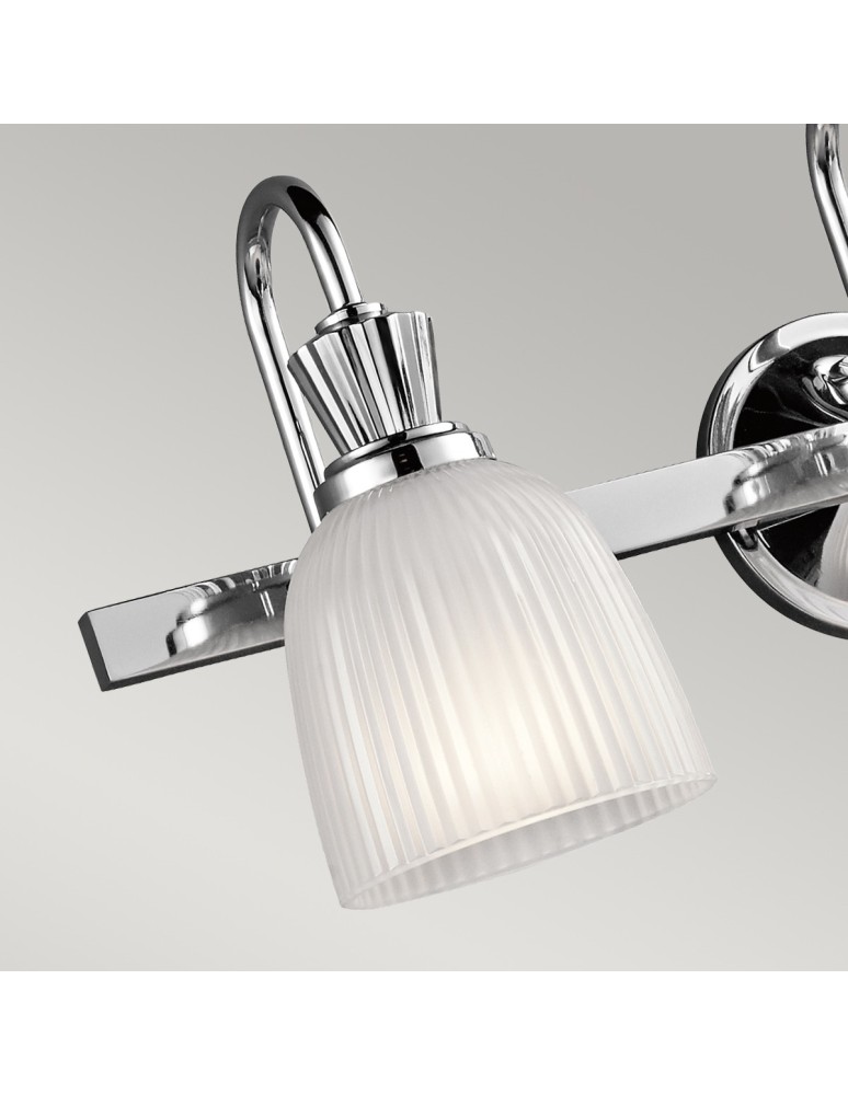 Bathroom wall lamps - Elstead CORA Wall lamp G9 3x3W IP44 Chrome KL-CORA3-BATH - product kolory-swiatla.pl 3