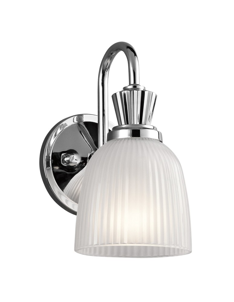 Bathroom wall lamps - Elstead CORA Wall lamp G9 1x3W IP44 Chrome KL-CORA1-BATH - product kolory-swiatla.pl 1