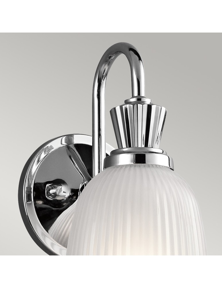 Bathroom wall lamps - Elstead CORA Wall lamp G9 1x3W IP44 Chrome KL-CORA1-BATH - product kolory-swiatla.pl 3