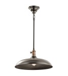 Pendant lamps - Elstead COBSON Pendant E27 1x60W Brass KL-COBSON-P-OZ - product 1