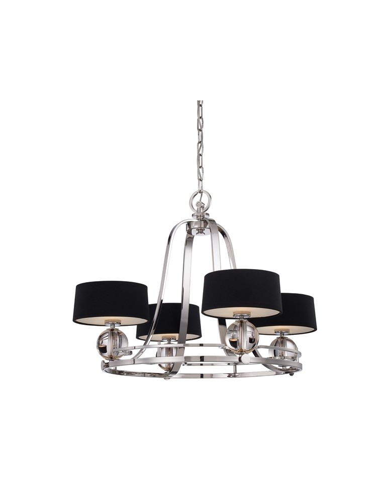 Modern chandeliers - Quoizel GOTHAM 4x75W G9 QZ/GOTHAM4 Pendant. - product kolory-swiatla.pl 1