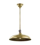 Pendant lamps - Elstead COBSON Pendant E27 1x60W Brass KL-COBSON-P-BR - product 1