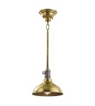 Pendant lamps - Elstead COBSON Pendant E27 1x60W Brass KL-COBSON-MP-BR - product 1