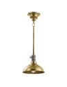 Elstead COBSON Pendant E27 1x60W Brass KL-COBSON-MP-BR