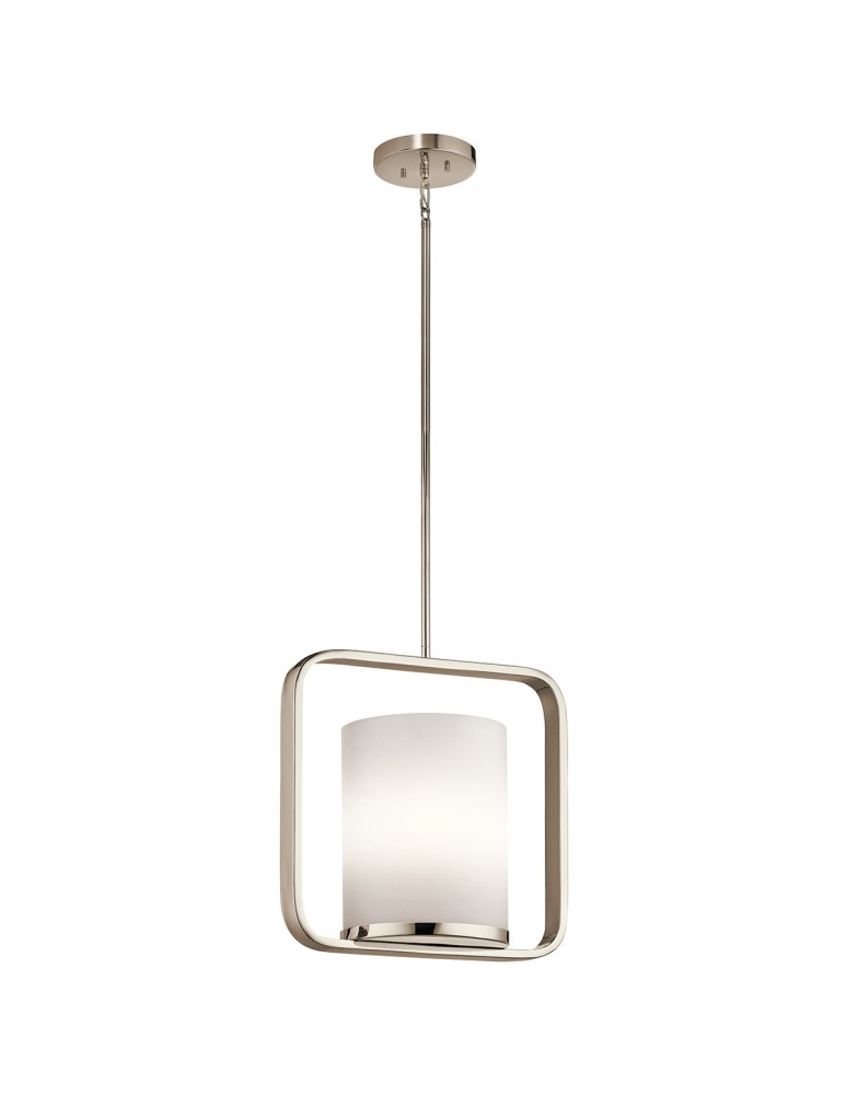 Lampy wiszące - Elstead CITY LOFT Wisząca E27 1x60W Nikiel KL-CITY-LOFT-P-M - produkt kolory-swiatla.pl 1