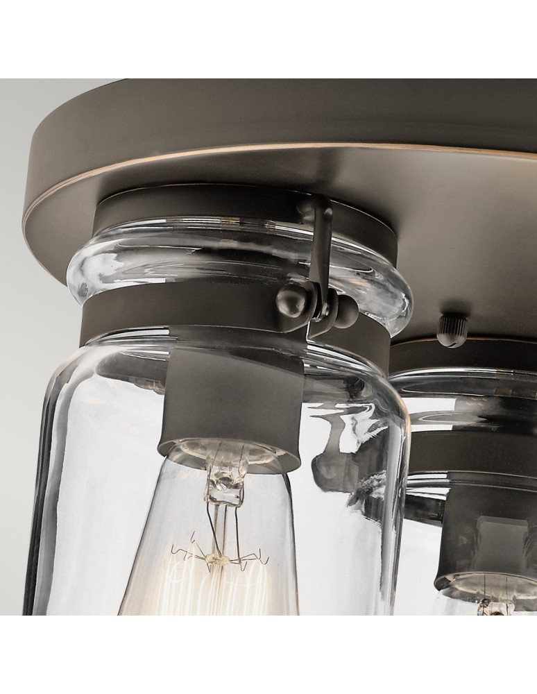 Ceiling lamps - Elstead BRINLEY Plafond E27 3x60W Nickel KL-BRINLEY-F-OZ - product kolory-swiatla.pl 3