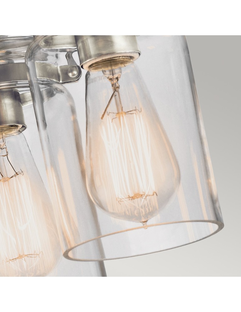 Ceiling lamps - Elstead BRINLEY Plafond E27 3x60W Nickel KL-BRINLEY-F-NI - product kolory-swiatla.pl 3