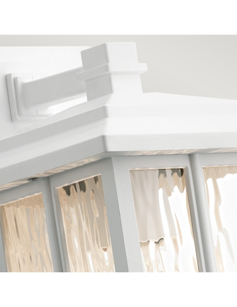 Outdoor wall lamps - Elstead BEACON SQUARE Wall lamp E27 1x40W IP44 White KL-BEACON-SQUARE-S-WHT - product kolory-swiatla.pl 2