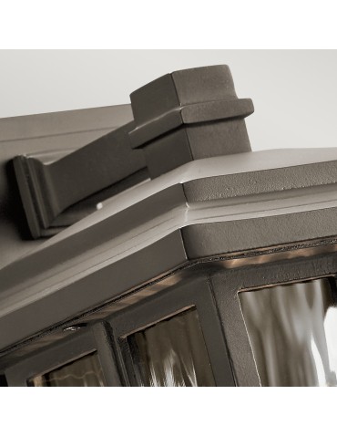 Elstead BEACON SQUARE Wall lamp E27 1x40W IP44 Antique Brown KL-BEACON-SQUARE-S-OZ - product 2