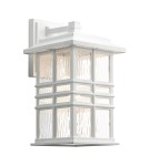 Outdoor wall lamps - Elstead BEACON SQUARE Wall lamp E27 1x40W IP44 White KL-BEACON-SQUARE-M-WHT - product 1