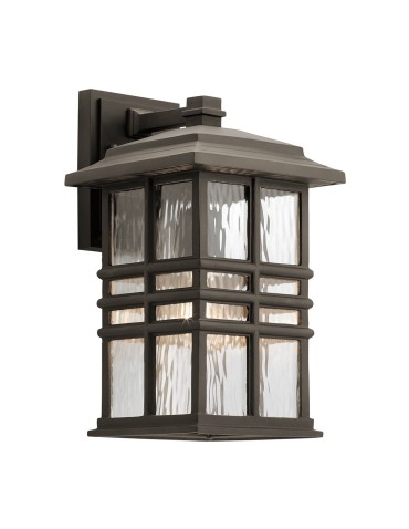 Elstead BEACON SQUARE Wall lamp E27 1x40W IP44 Antique Bronze KL-BEACON-SQUARE-M-OZ