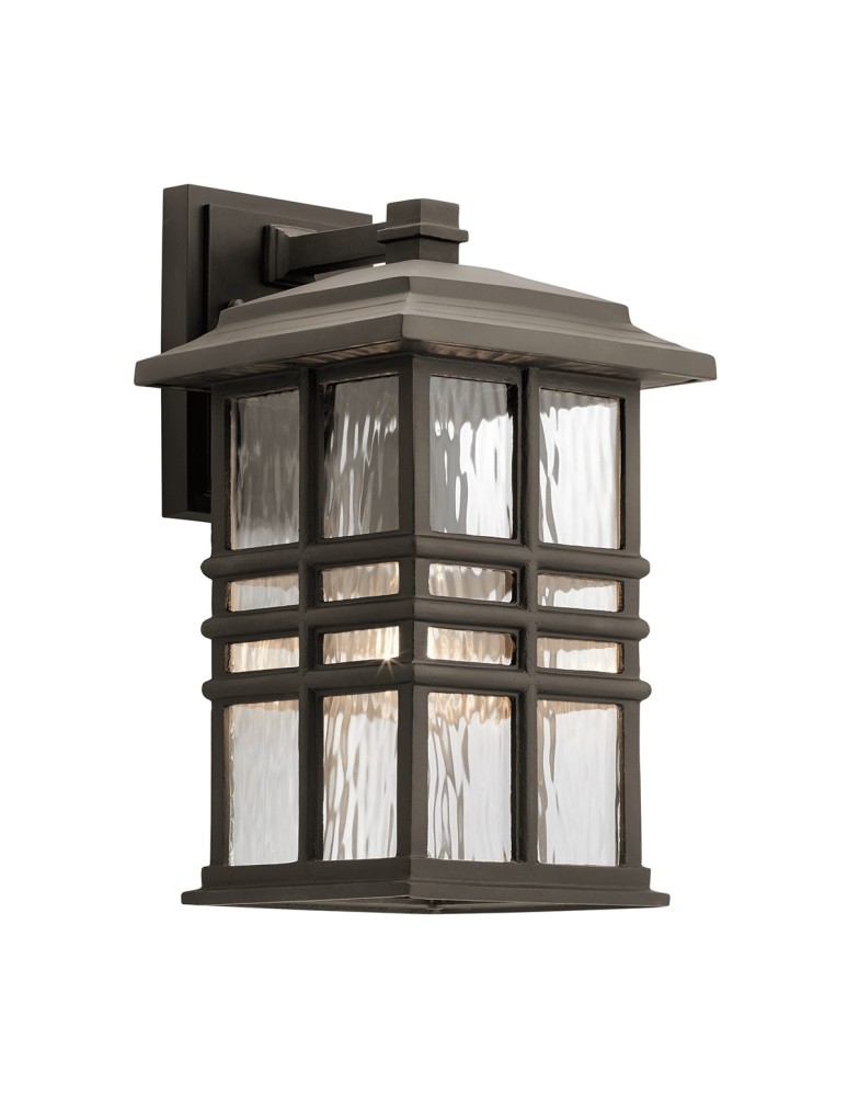 Outdoor wall lamps - Elstead BEACON SQUARE Wall lamp E27 1x40W IP44 Antique Bronze KL-BEACON-SQUARE-M-OZ - product kolory-swiatla.pl 1