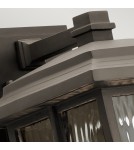 Outdoor wall lamps - Elstead BEACON SQUARE Wall lamp E27 1x40W IP44 Antique Bronze KL-BEACON-SQUARE-M-OZ - product 3