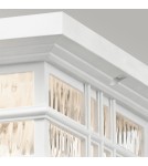Outdoor ceiling lamps - Elstead BEACON SQUARE Plafond E27 2x60W IP44 White KL-BEACON-SQUARE-F-WHT - product 2