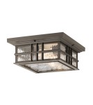Outdoor ceiling lamps - Elstead BEACON SQUARE Plafond E27 2x60W IP44 Antique Bronze KL-BEACON-SQUARE-F-OZ - product 1