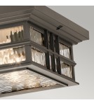 Outdoor ceiling lamps - Elstead BEACON SQUARE Plafond E27 2x60W IP44 Antique Bronze KL-BEACON-SQUARE-F-OZ - product 2