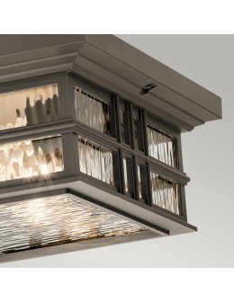 Elstead BEACON SQUARE Plafon E27 2x60W IP44 Antyczny Brąz KL-BEACON-SQUARE-F-OZ - produkt 2