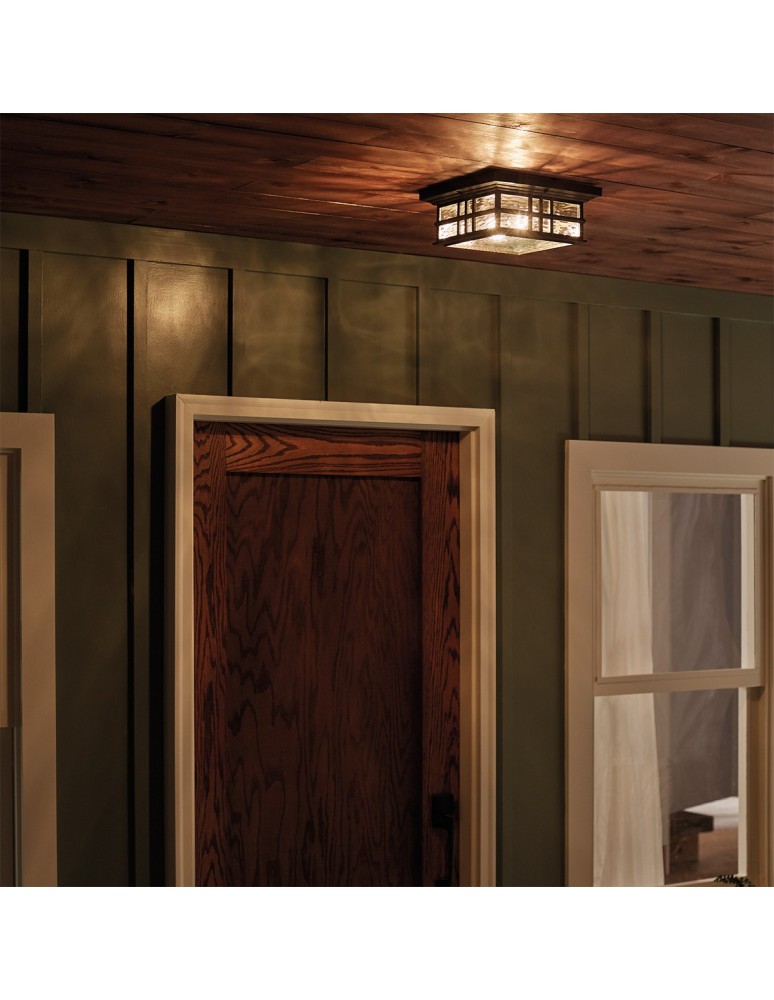 Outdoor ceiling lamps - Elstead BEACON SQUARE Plafond E27 2x60W IP44 Antique Bronze KL-BEACON-SQUARE-F-OZ - product kolory-swiatla.pl 6