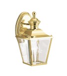 Outdoor wall lamps - Elstead BAY SHORE Outdoor wall lamp E27 1x60W IP44 Brass KL-BAY-SHORE2-S - product 1