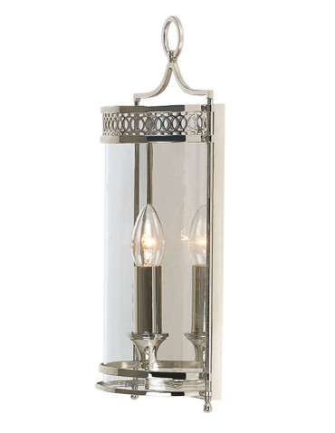 Elstead GUILDHALL 1x60W E14 GH/WB PN Wall lamp.