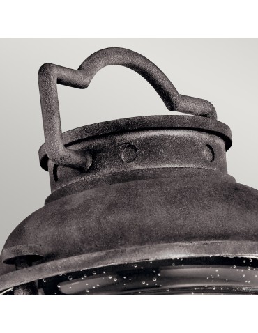 Elstead ASHLAND BAY Stojąca Zewnętrzna E27 1x60W IP44 Cynkowy KL-ASHLANDBAY3-M - produkt 2