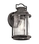 Outdoor wall lamps - Elstead ASHLAND BAY Wall lamp E27 1x60W IP44 Zinc KL-ASHLANDBAY2-S - product 1