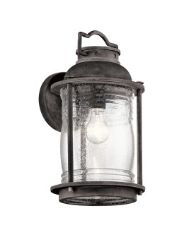 Elstead ASHLAND BAY Kinkiet E27 1x60W IP44 Cynkowy KL-ASHLANDBAY2-L