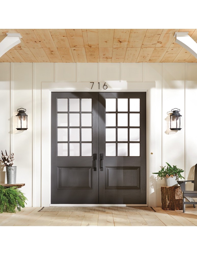 Outdoor wall lamps - Elstead ASHLAND BAY Wall lamp E27 1x60W IP44 Zinc KL-ASHLANDBAY2-L - product kolory-swiatla.pl 2