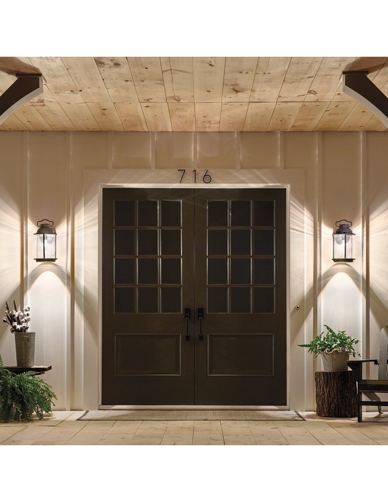 Outdoor wall lamps - Elstead ASHLAND BAY Wall lamp E27 1x60W IP44 Zinc KL-ASHLANDBAY2-L - product kolory-swiatla.pl 3