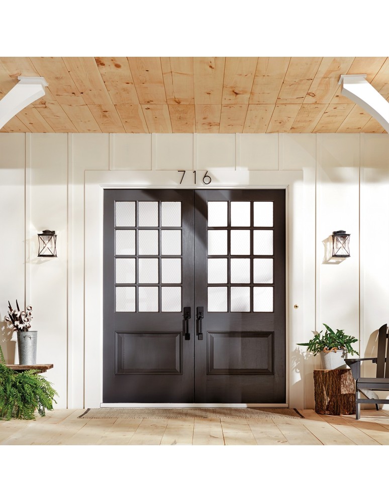 Outdoor wall lamps - Elstead ARGYLE Outdoor wall lamp E27 1x75W IP44 Zinc KL-ARGYLE2-S - product kolory-swiatla.pl 5