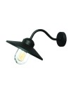 Elstead KLAMPENBORG Wall lamp E27 1x60W IP44 Black KLAMPENBORG-BK