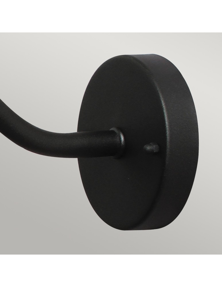 Outdoor wall lamps - Elstead KLAMPENBORG Wall lamp E27 1x60W IP44 Black KLAMPENBORG-BK - product kolory-swiatla.pl 2