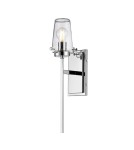 Bathroom wall lamps - Elstead ALTON Wall lamp E27 1x40W IP44 Chrome KL-ALTON1-BATH-CH - product 1