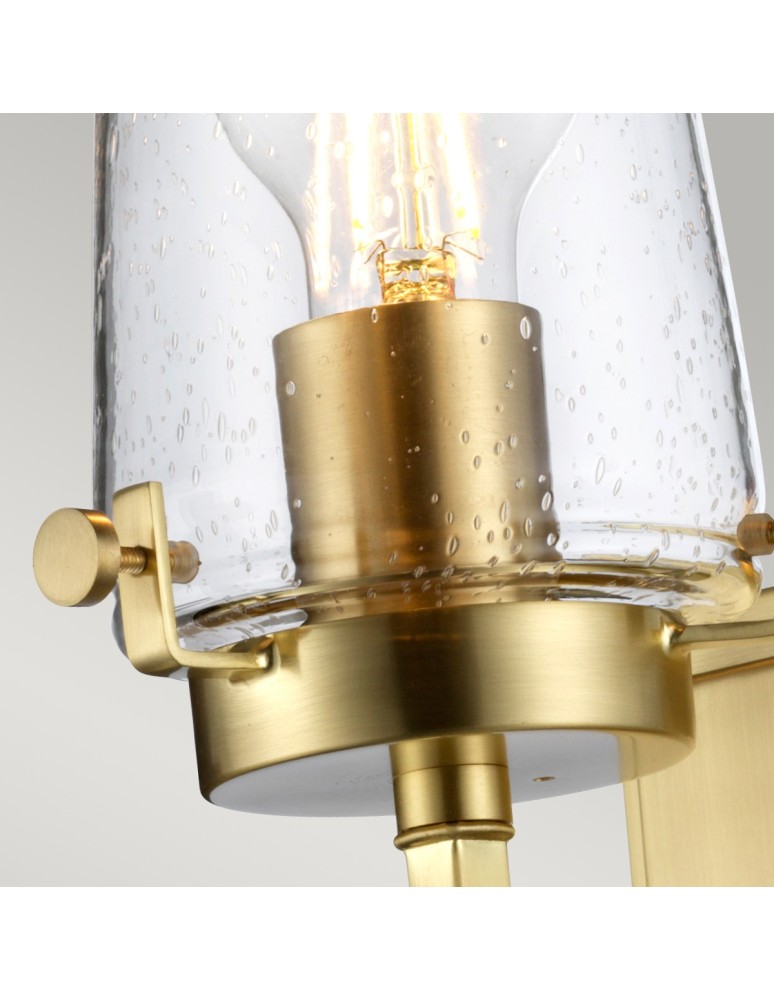 Bathroom wall lamps - Elstead ALTON Wall lamp E27 1x40W IP44 Brass KL-ALTON1-BATH-BB - product kolory-swiatla.pl 3
