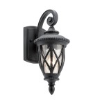 Outdoor wall lamps - Elstead ADMIRALS COVE Wall lamp E27 1x40W IP44 Black KL-ADMIRALS-COVE-S - product 1