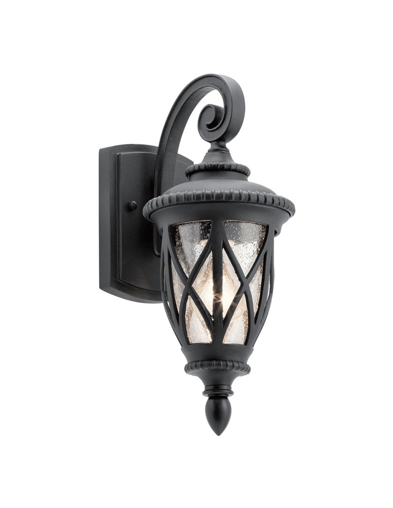 Outdoor wall lamps - Elstead ADMIRALS COVE Wall lamp E27 1x40W IP44 Black KL-ADMIRALS-COVE-S - product kolory-swiatla.pl 1