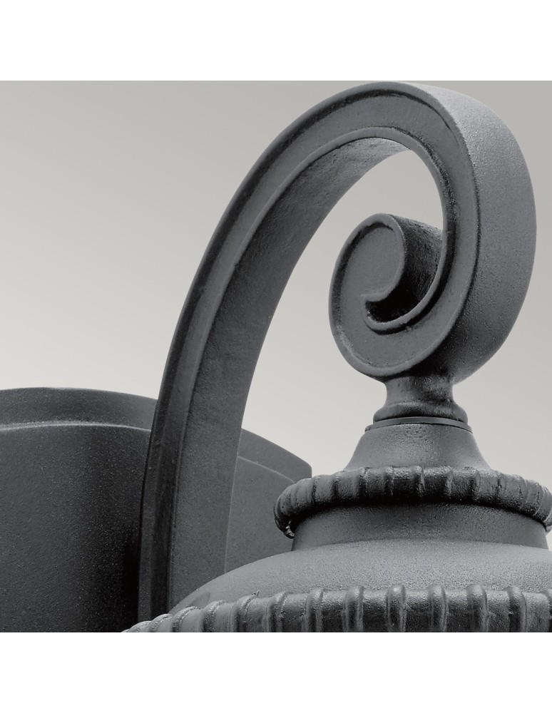 Outdoor wall lamps - Elstead ADMIRALS COVE Wall lamp E27 1x40W IP44 Black KL-ADMIRALS-COVE-S - product kolory-swiatla.pl 2