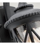 Outdoor wall lamps - Elstead ADMIRALS COVE Wall lamp E27 1x40W IP44 Black KL-ADMIRALS-COVE-S - product 3