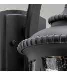 Outdoor wall lamps - Elstead ADMIRALS COVE Wall lamp E27 1x60W IP44 Black KL-ADMIRALS-COVE-M - product 3