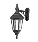 Outdoor wall lamps - Elstead KINSALE Wall lamp E27 1x100W IP44 Black KINSALE-WALL - product 1