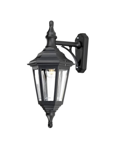 Elstead KINSALE Wall lamp E27 1x100W IP44 Black KINSALE-WALL