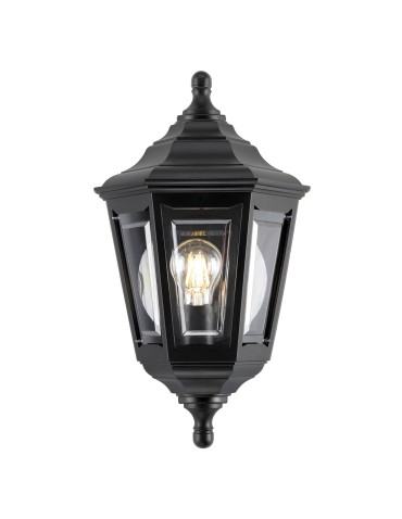 Elstead KINSALE Plafond E27 1x100W IP44 Black KINSALE-FLUSH