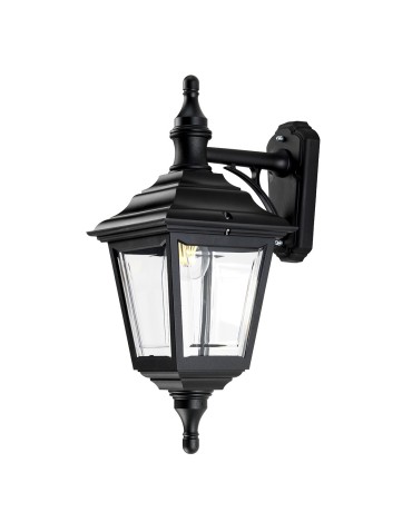 Elstead KERRY Wall lamp E27 1x100W IP44 Black KERRY-WALL