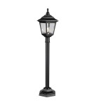 Standing garden lamps - Elstead KERRY Outdoor Standing E27 1x100W IP44 Black KERRY-PILLAR - product 1