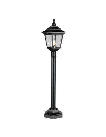 Elstead KERRY Outdoor Standing E27 1x100W IP44 Black KERRY-PILLAR