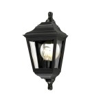 Outdoor ceiling lamps - Elstead KERRY Plafond E27 1x100W IP44 Black KERRY-FLUSH - product 1