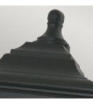 Outdoor ceiling lamps - Elstead KERRY Plafond E27 1x100W IP44 Black KERRY-FLUSH - product 2
