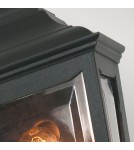 Outdoor ceiling lamps - Elstead KERRY Plafond E27 1x100W IP44 Black KERRY-FLUSH - product 3