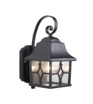 Outdoor wall lamps - Elstead KENT Wall lamp E27 1x60W IP44 Black KENT - product 1