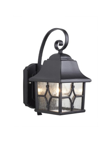 Elstead KENT Wall lamp E27 1x60W IP44 Black KENT
